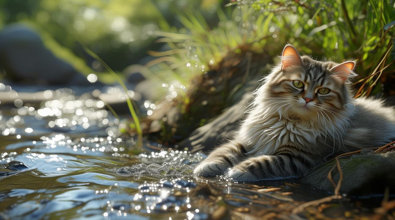 怀孕猫咪流水了