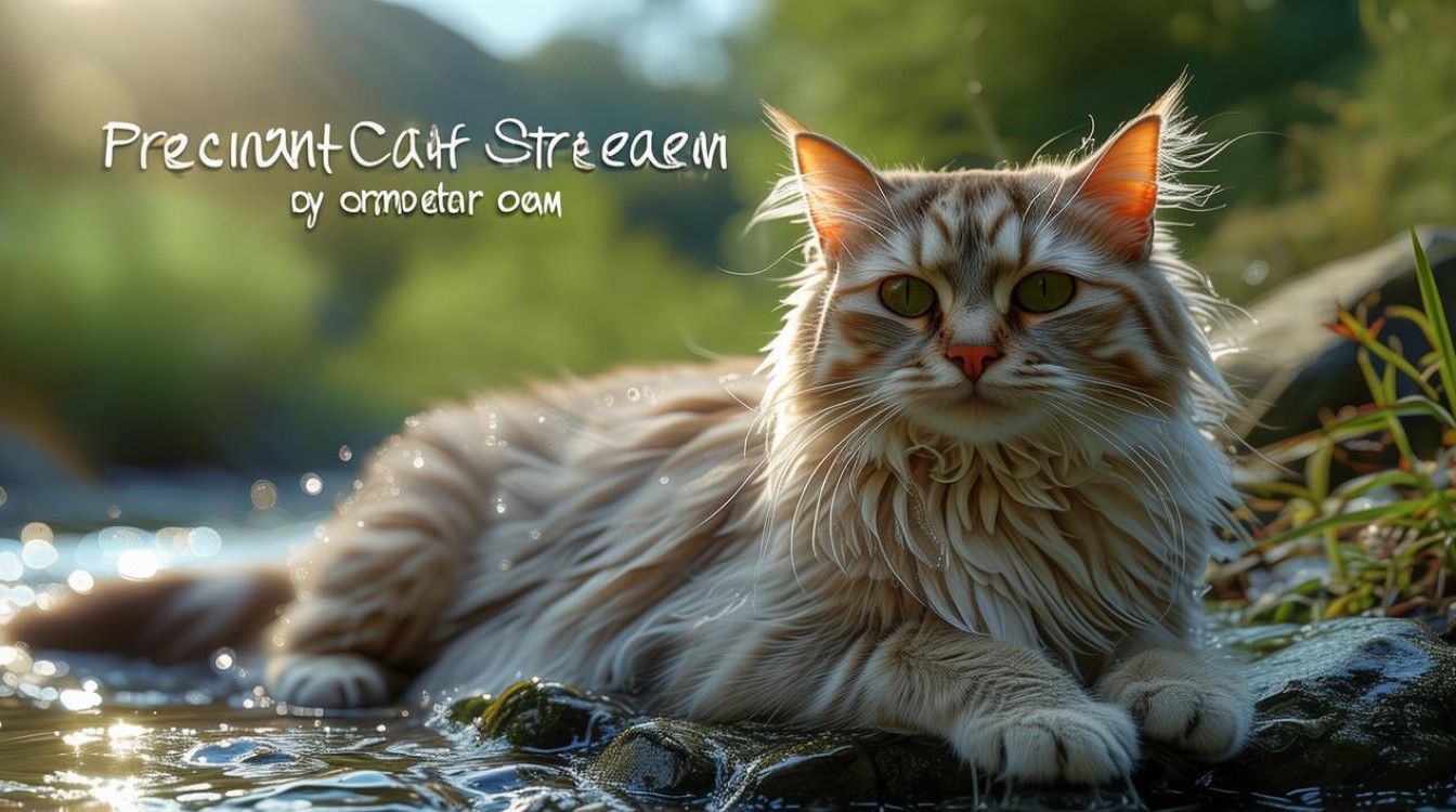 怀孕猫咪流水了