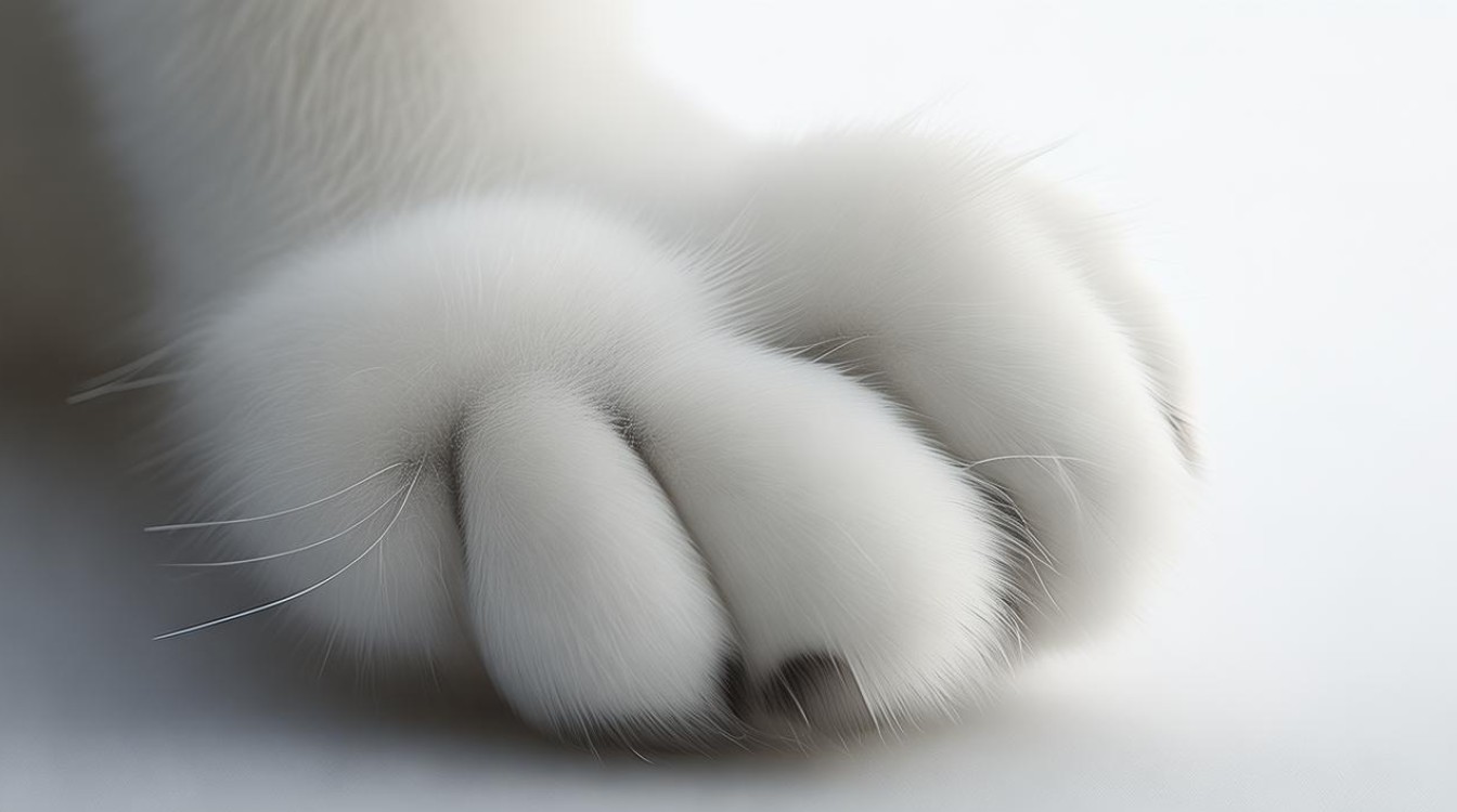 猫咪肉垫 白