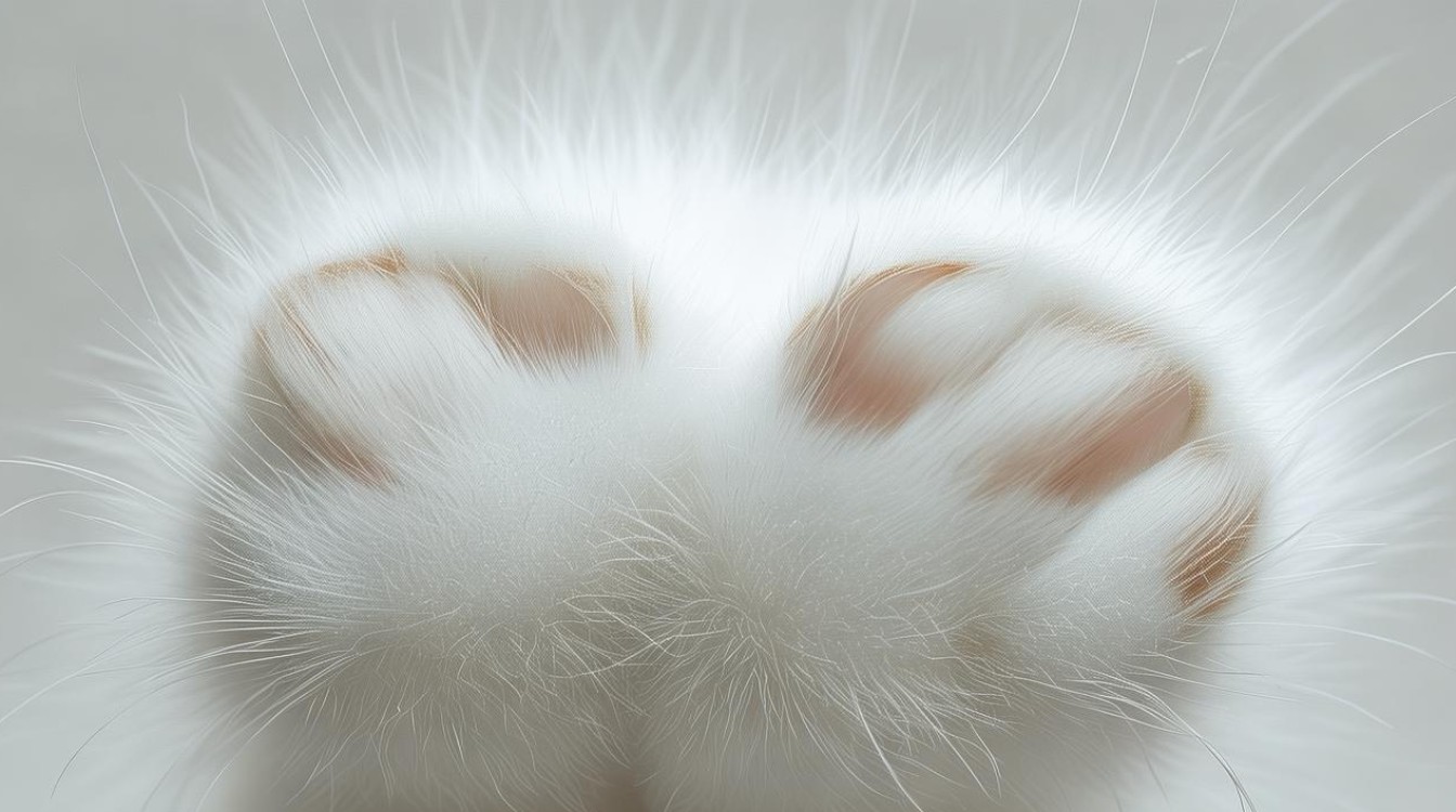 猫咪肉垫 白