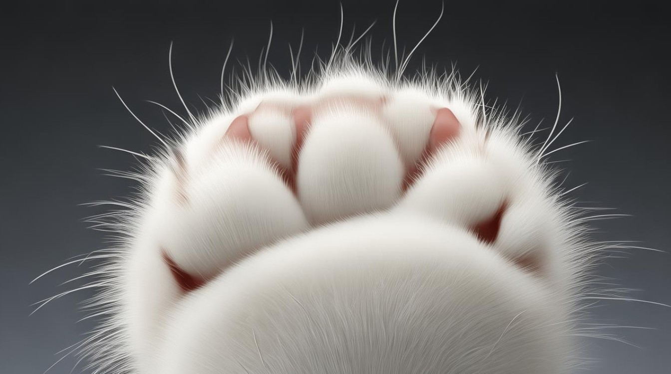 猫咪肉垫 白