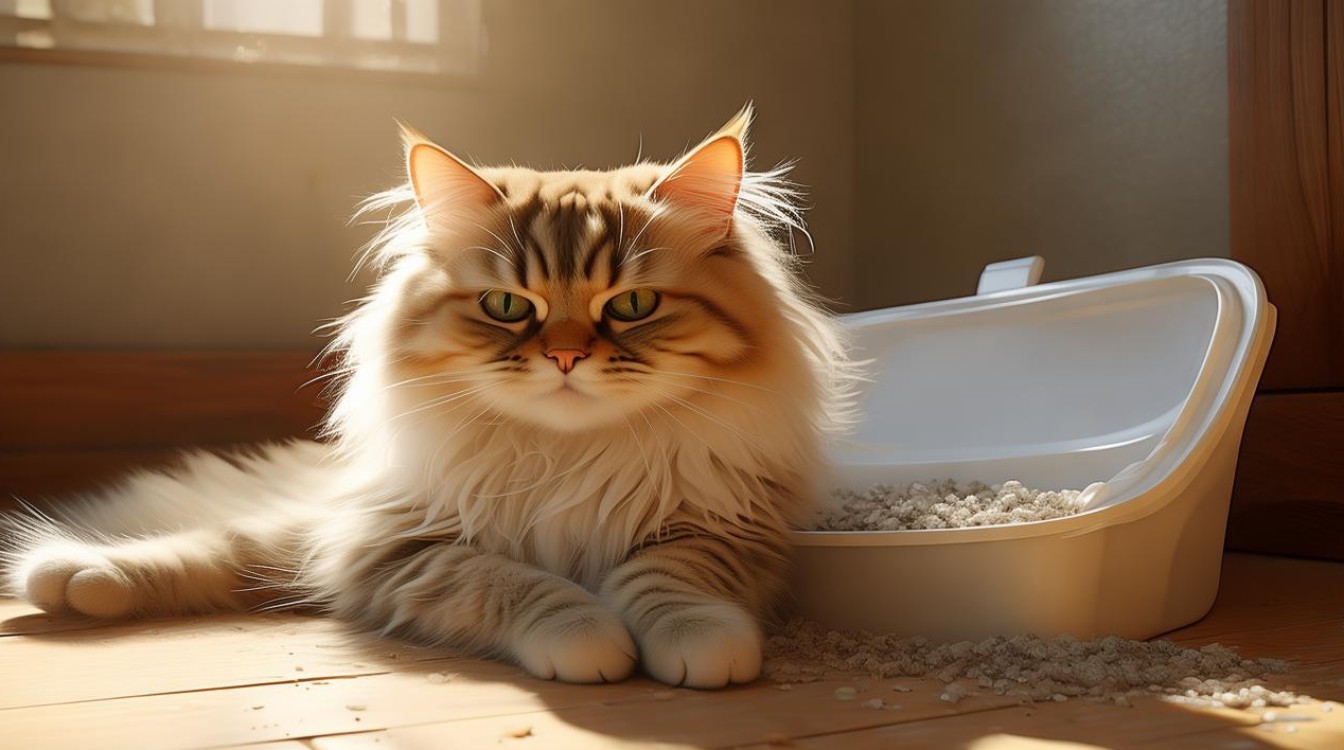 猫咪夏天拉屎少