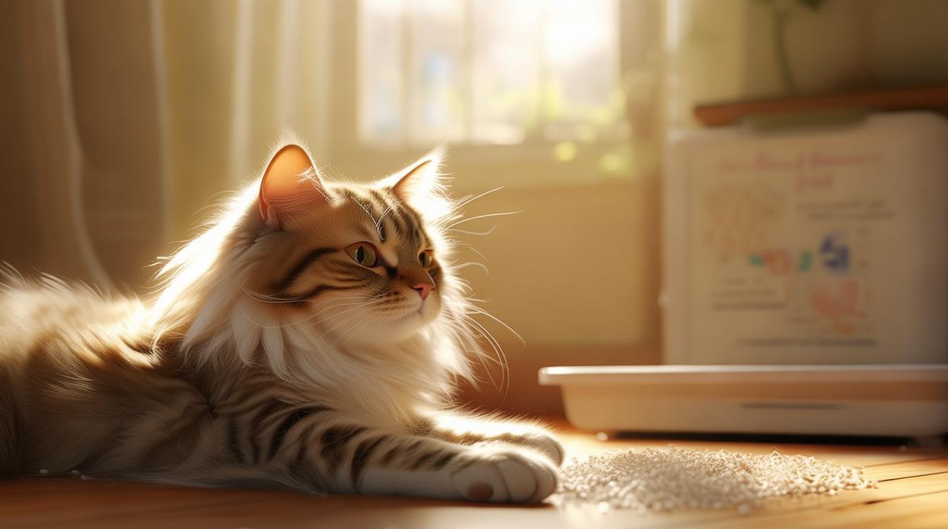 猫咪夏天拉屎少