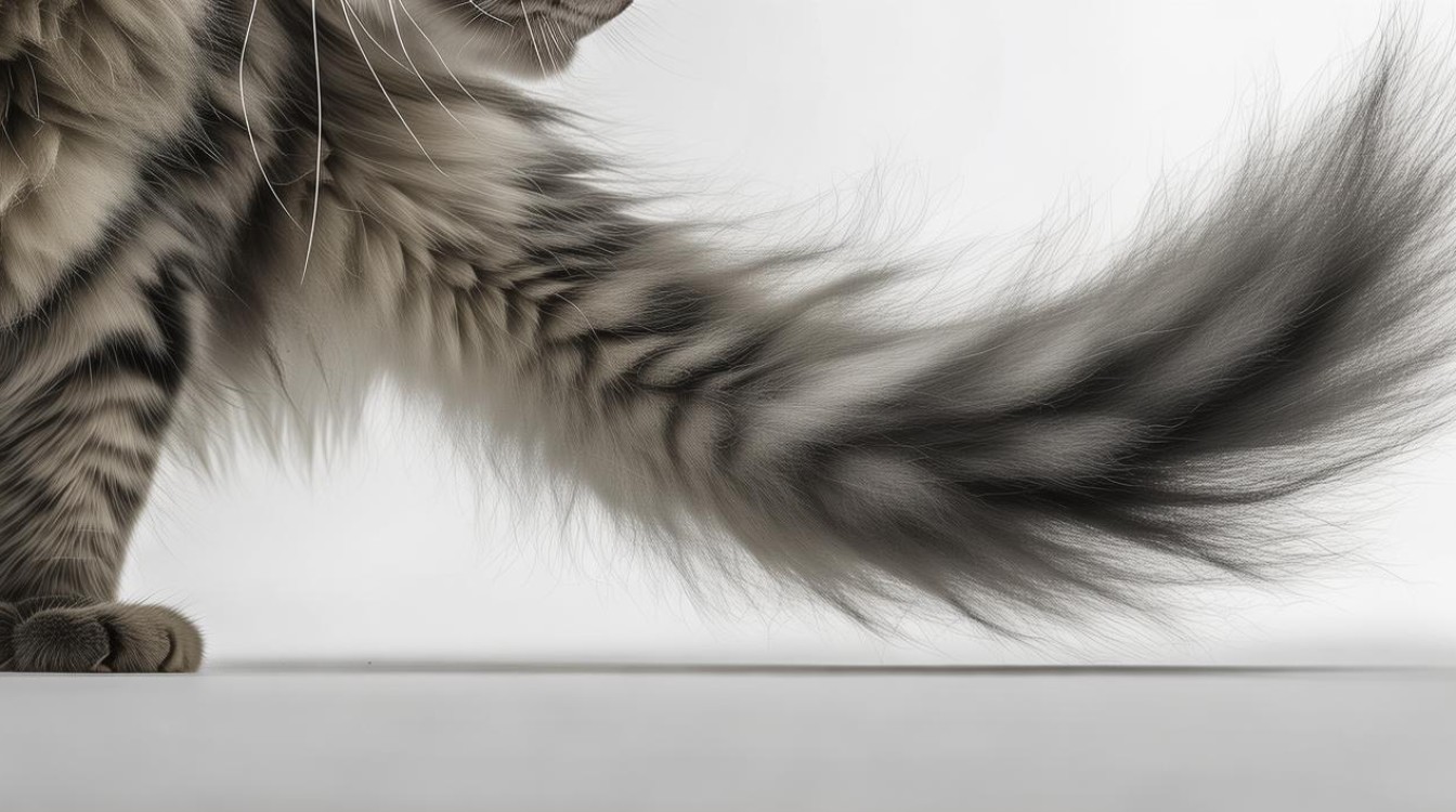 猫咪尾巴小幅抖动