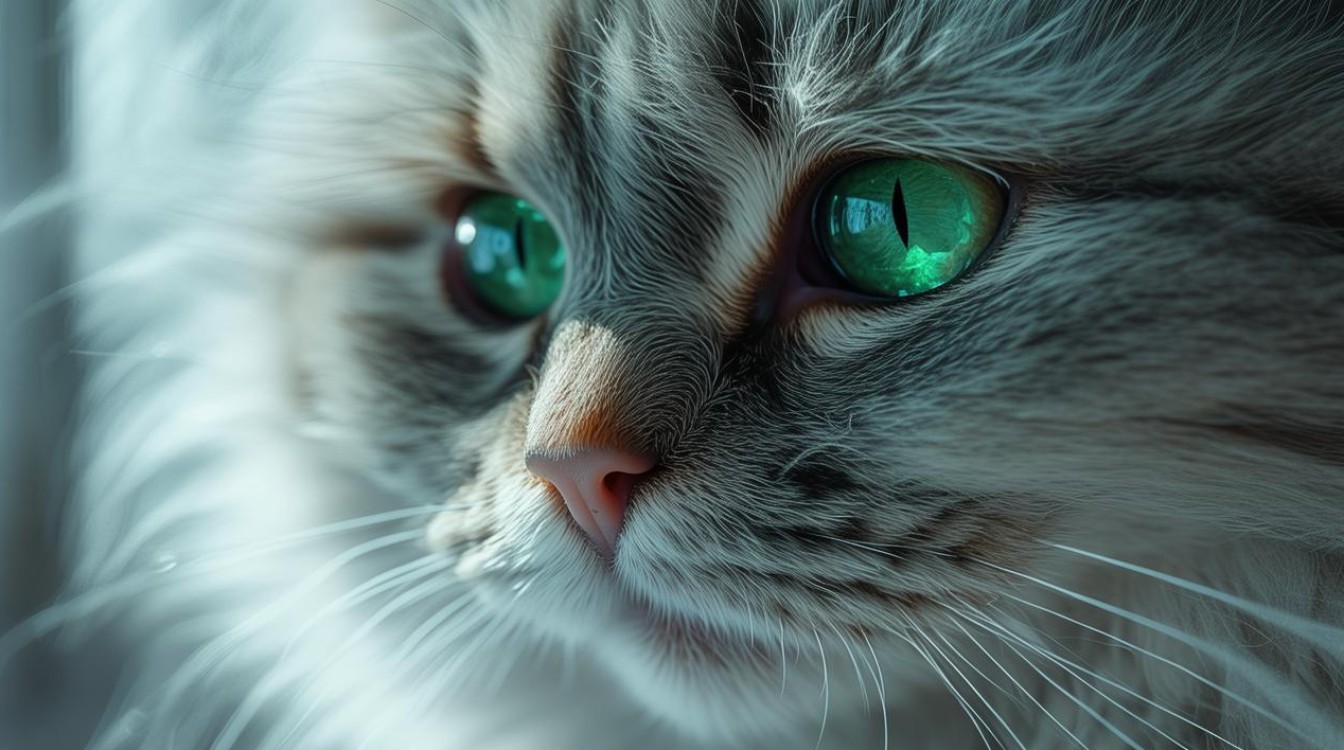 猫咪眼角流出白色