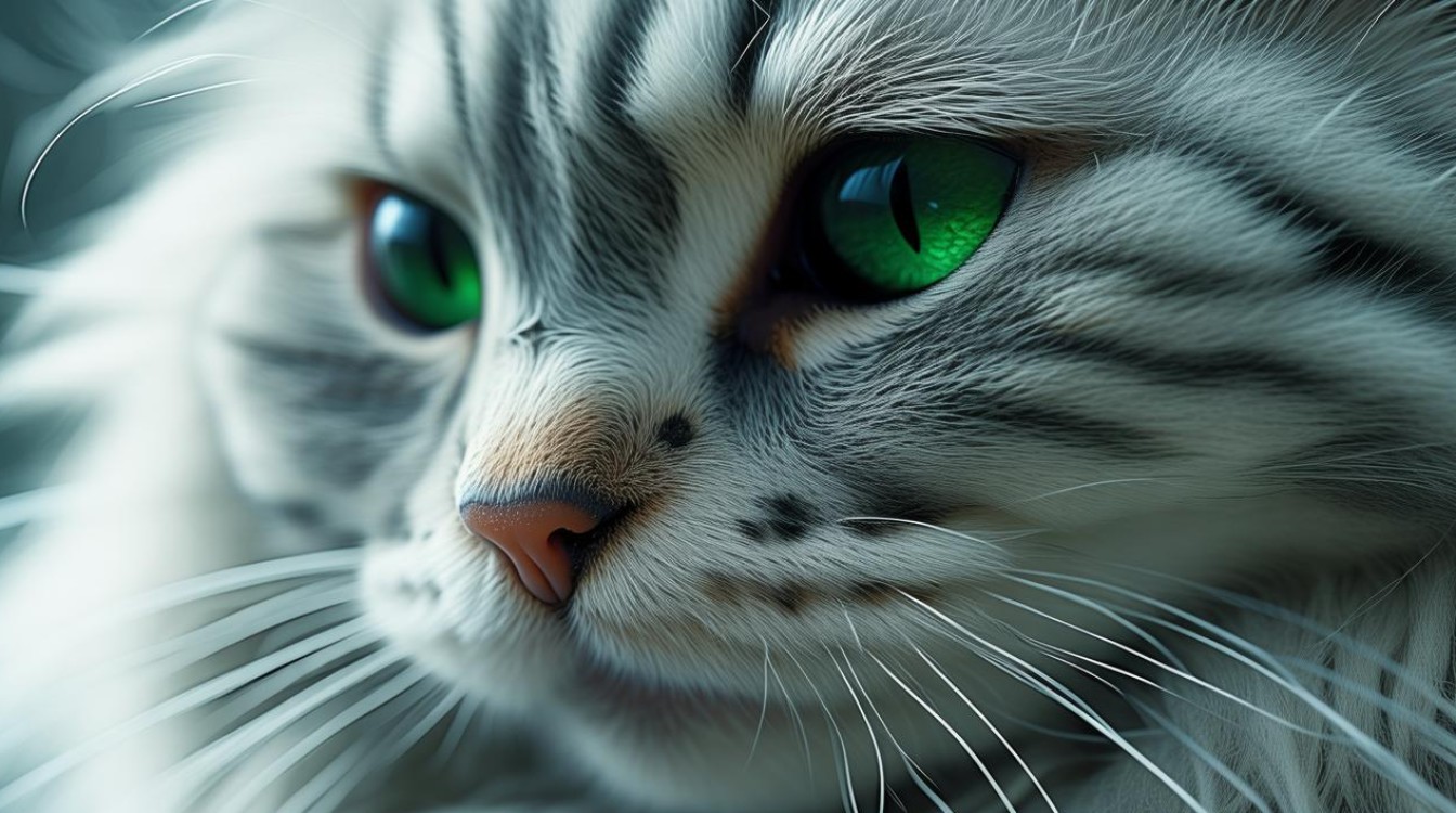 猫咪眼角流出白色