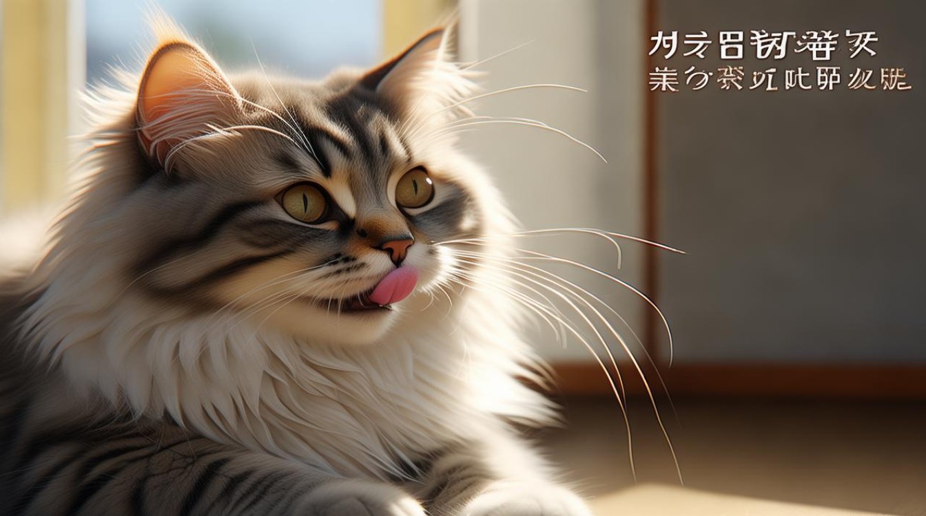 猫咪老是伸舌头