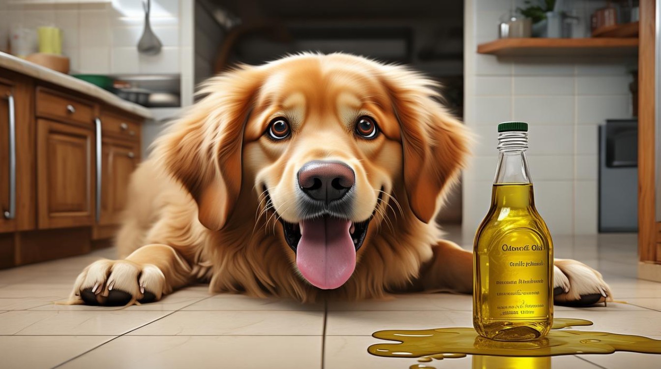 狗狗喝了食用油