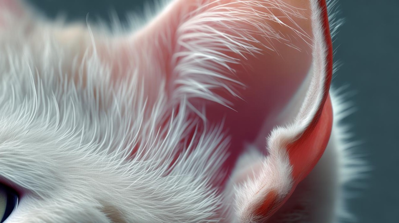 猫咪耳朵内侧红点