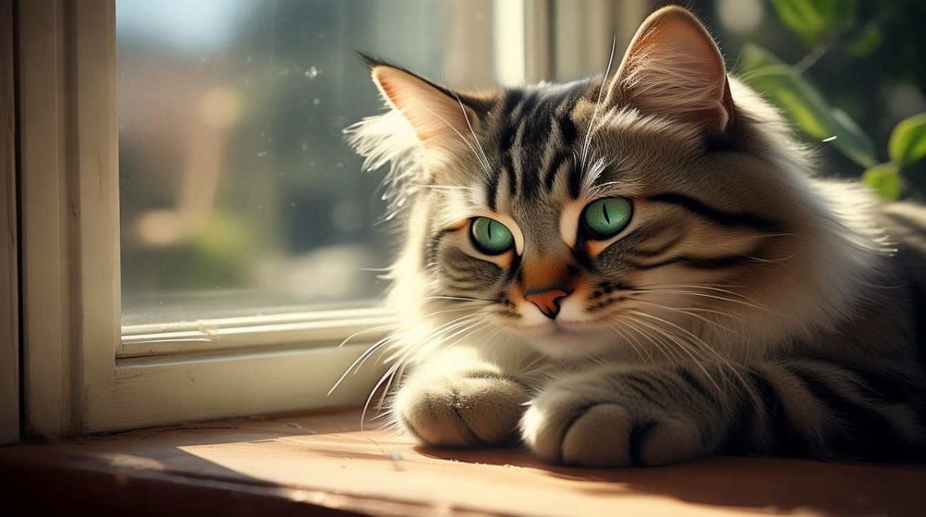被陌生猫咪亲近