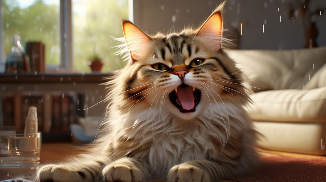 猫咪肝胆受损呕吐