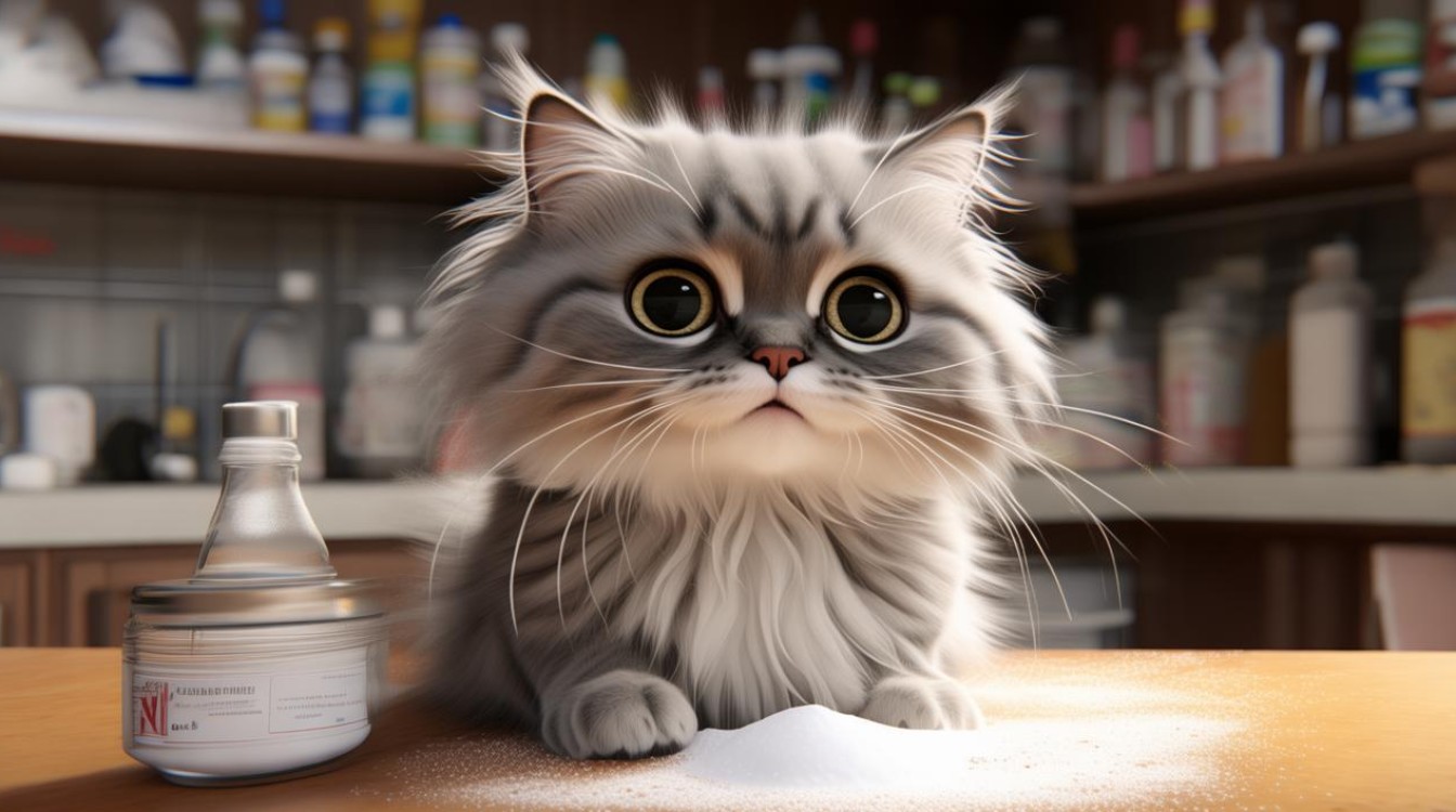 猫咪误食碱粉