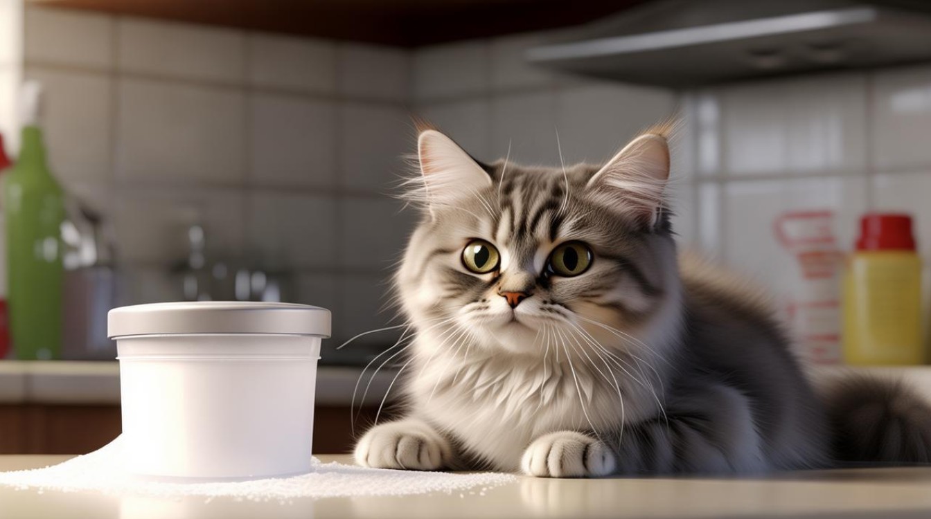 猫咪误食碱粉