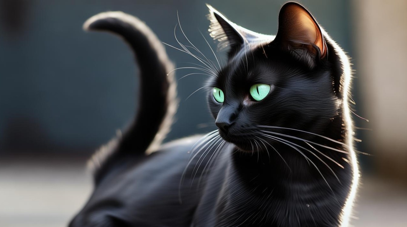 猫咪 躬起身子
