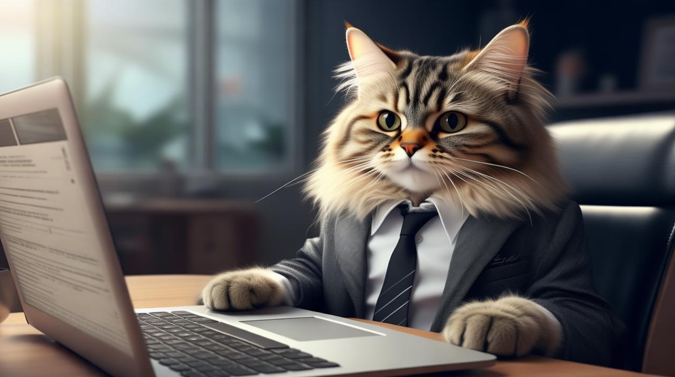 宠物猫咪上班