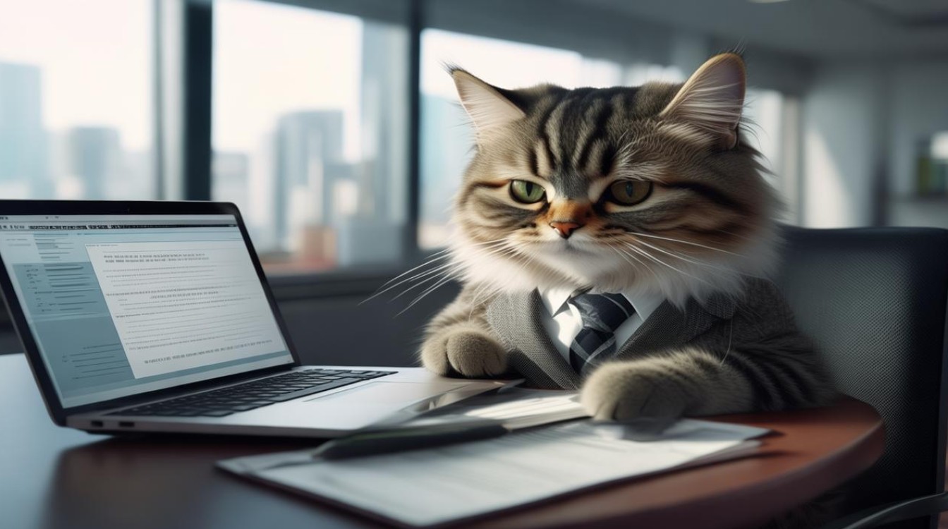 宠物猫咪上班