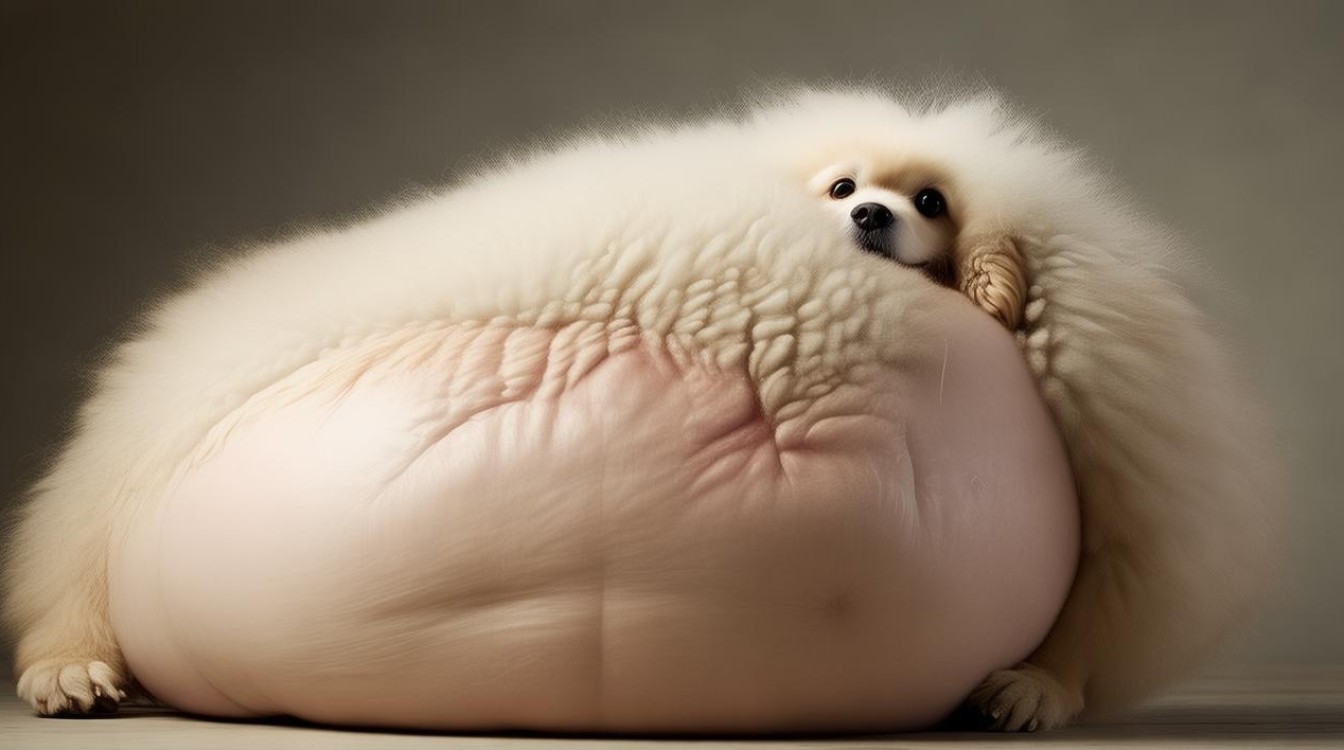狗狗肚子鼓包