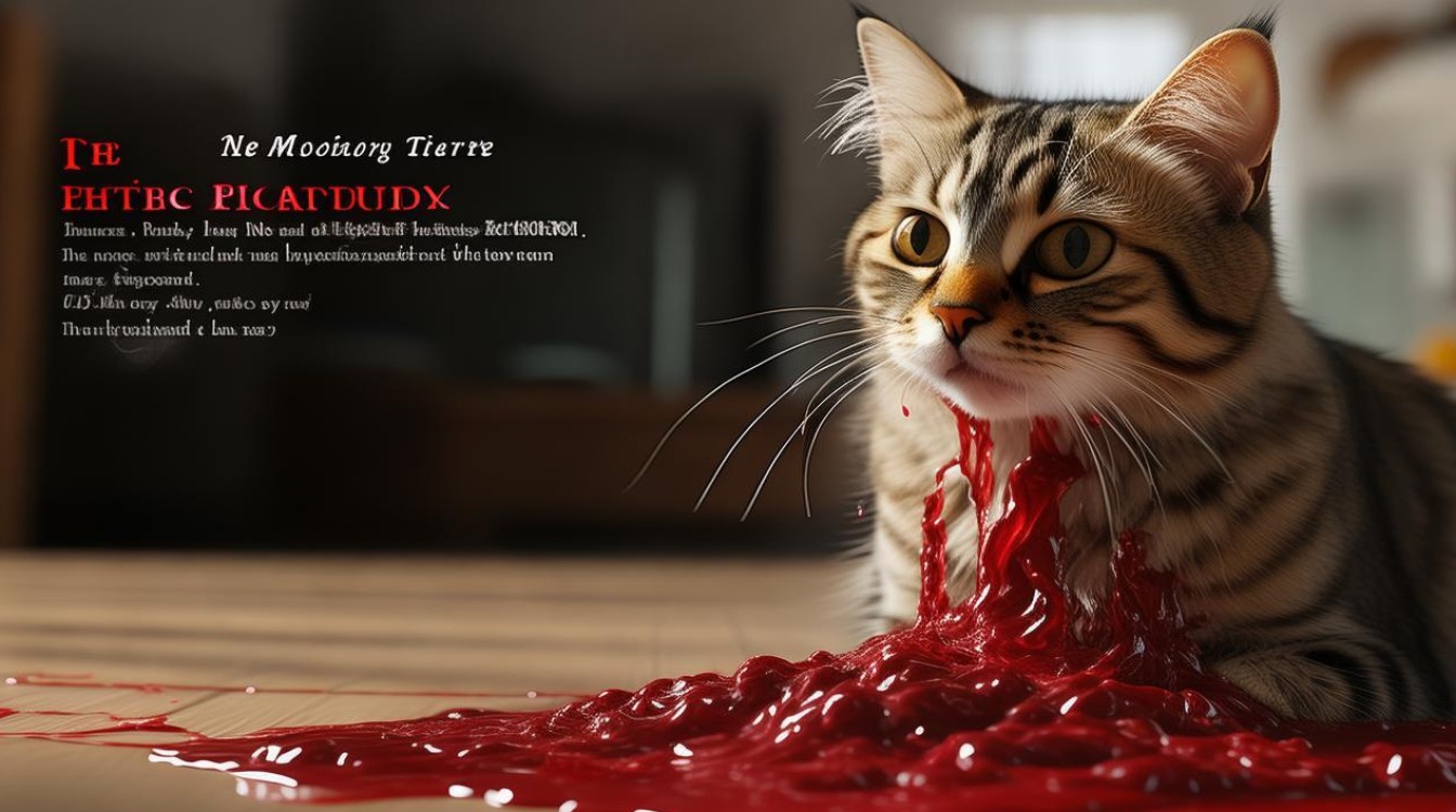 猫咪吐血水便血