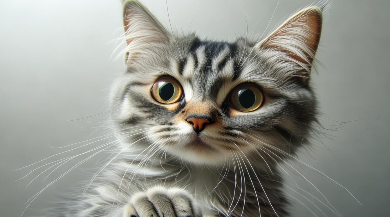 猫咪迷惑人爪子