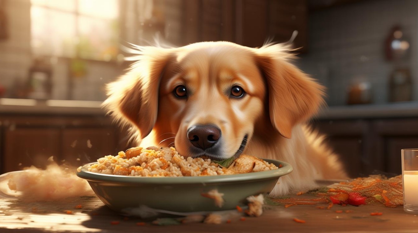 狗狗顶食了