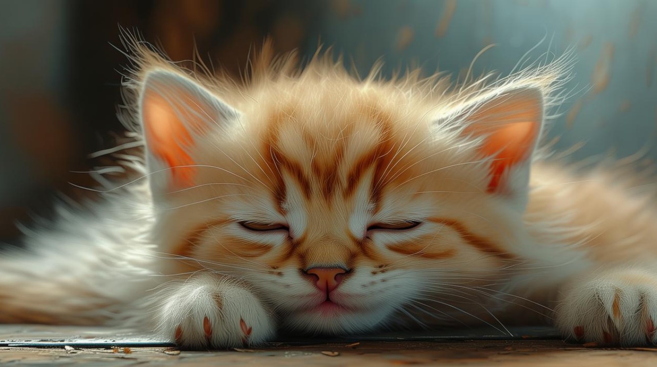 小猫咪瘫软