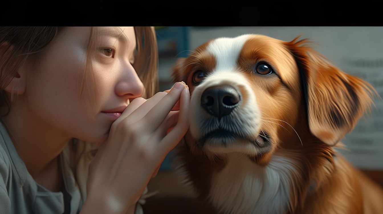 逆毛摸狗狗
