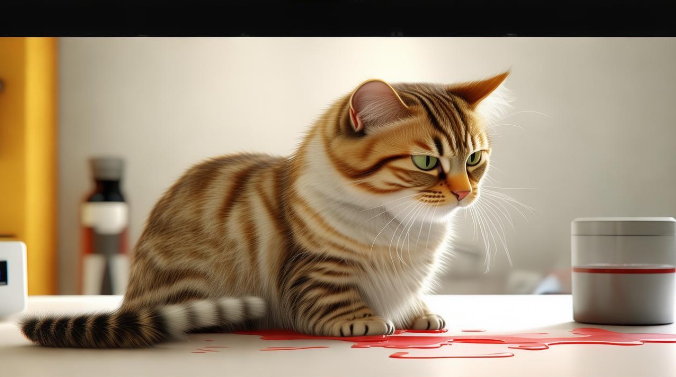 猫咪尿黄便血
