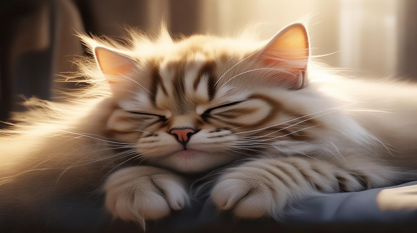 猫咪嗜睡的发抖