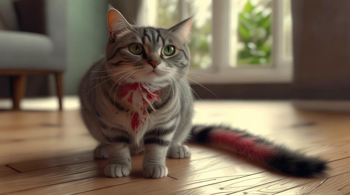 猫咪咬掉尾巴原因