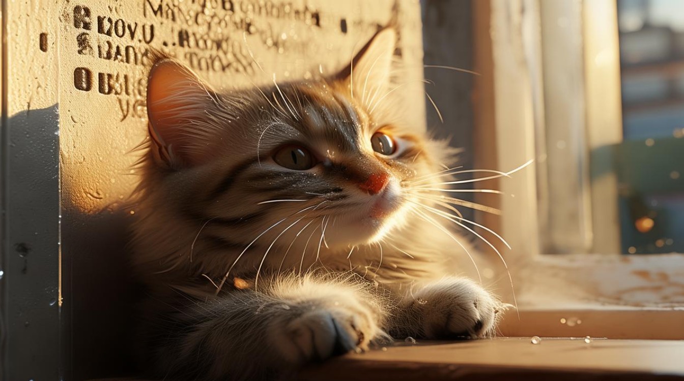 猫咪早起粘人