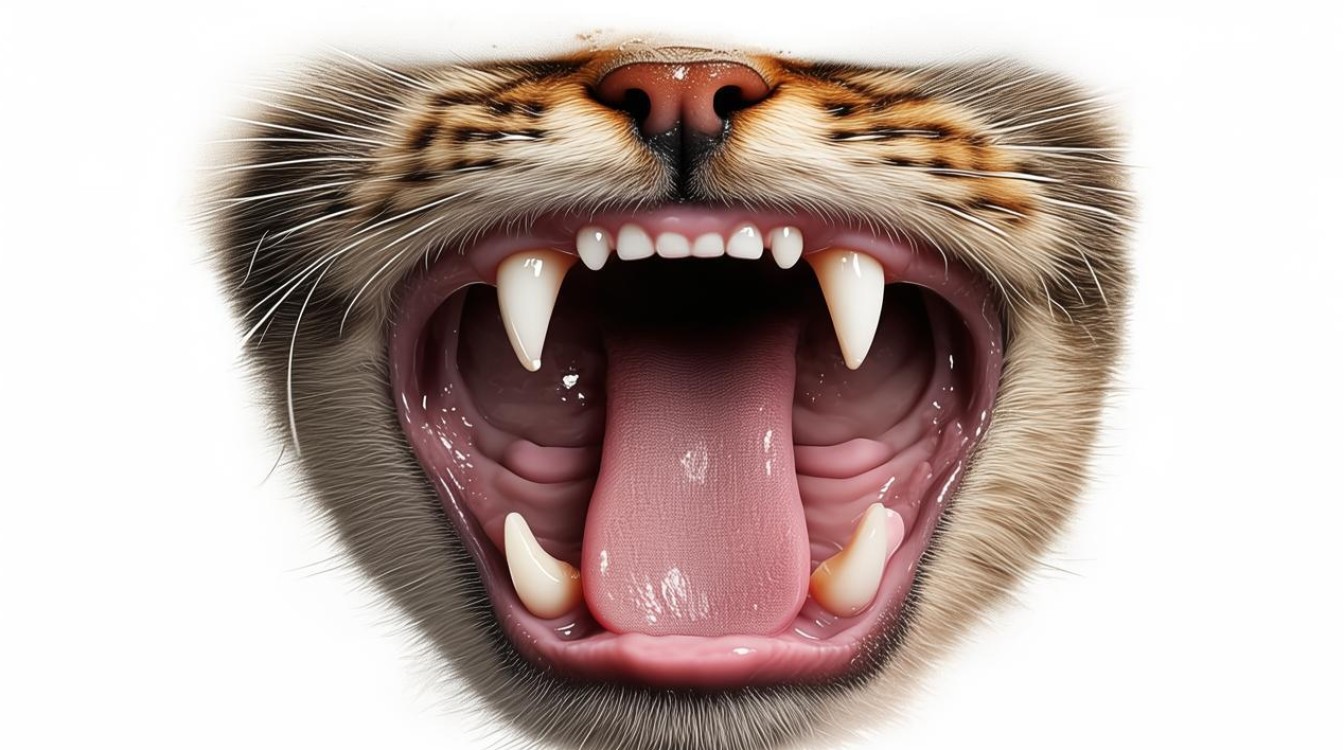 猫咪舌头撕开了