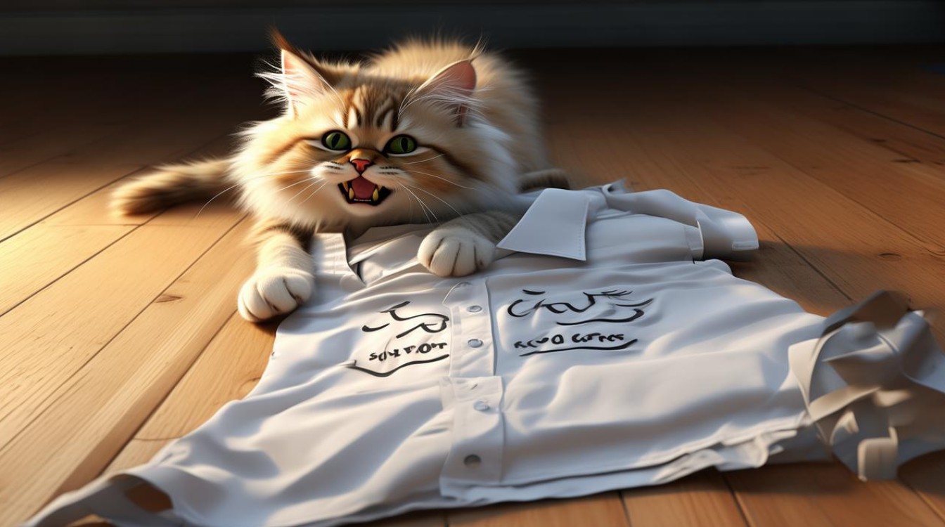 猫咪总咬衣服