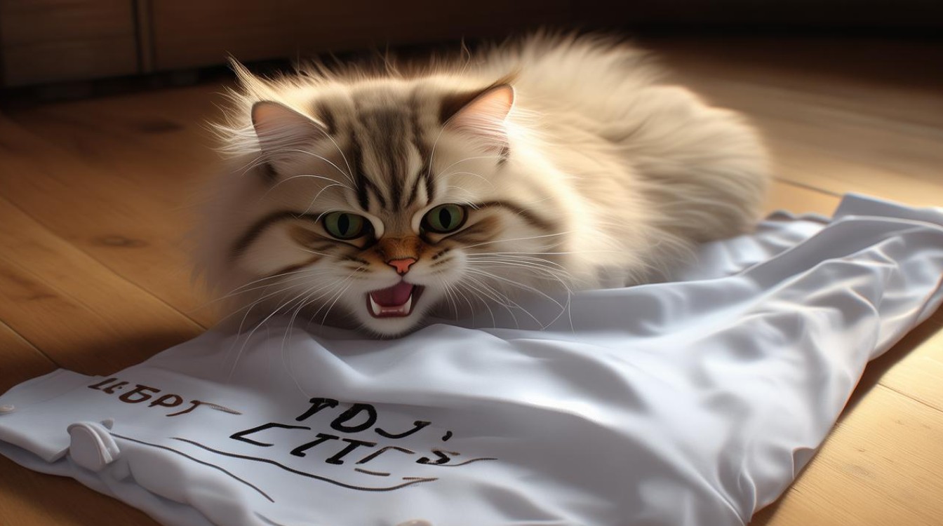 猫咪总咬衣服