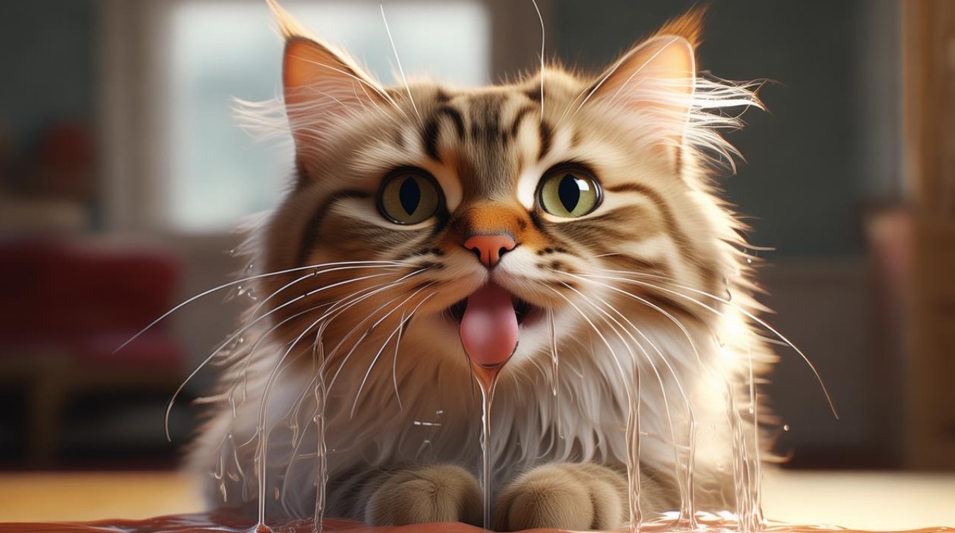 猫咪流口水粘稠