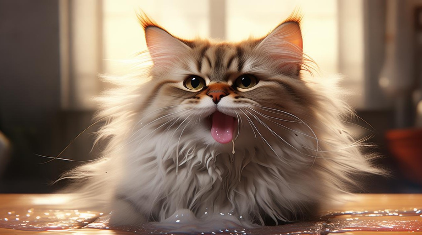 猫咪流口水粘稠