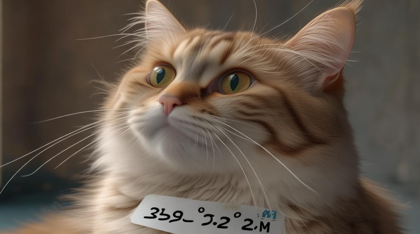 成年猫咪体温39.2