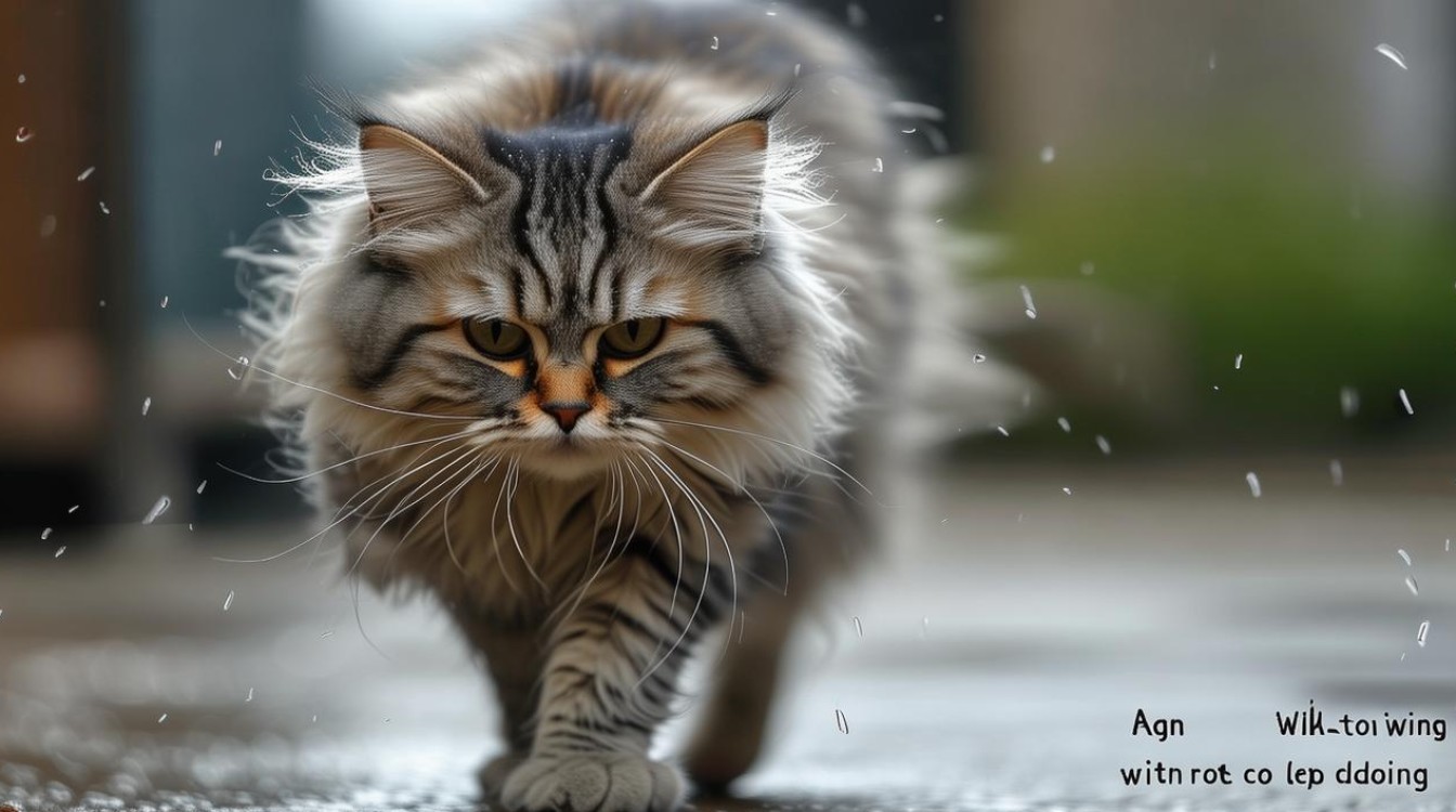 猫咪前腿拖着走路