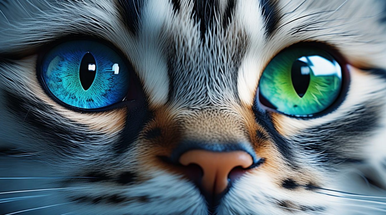 猫咪眼睛区分颜色