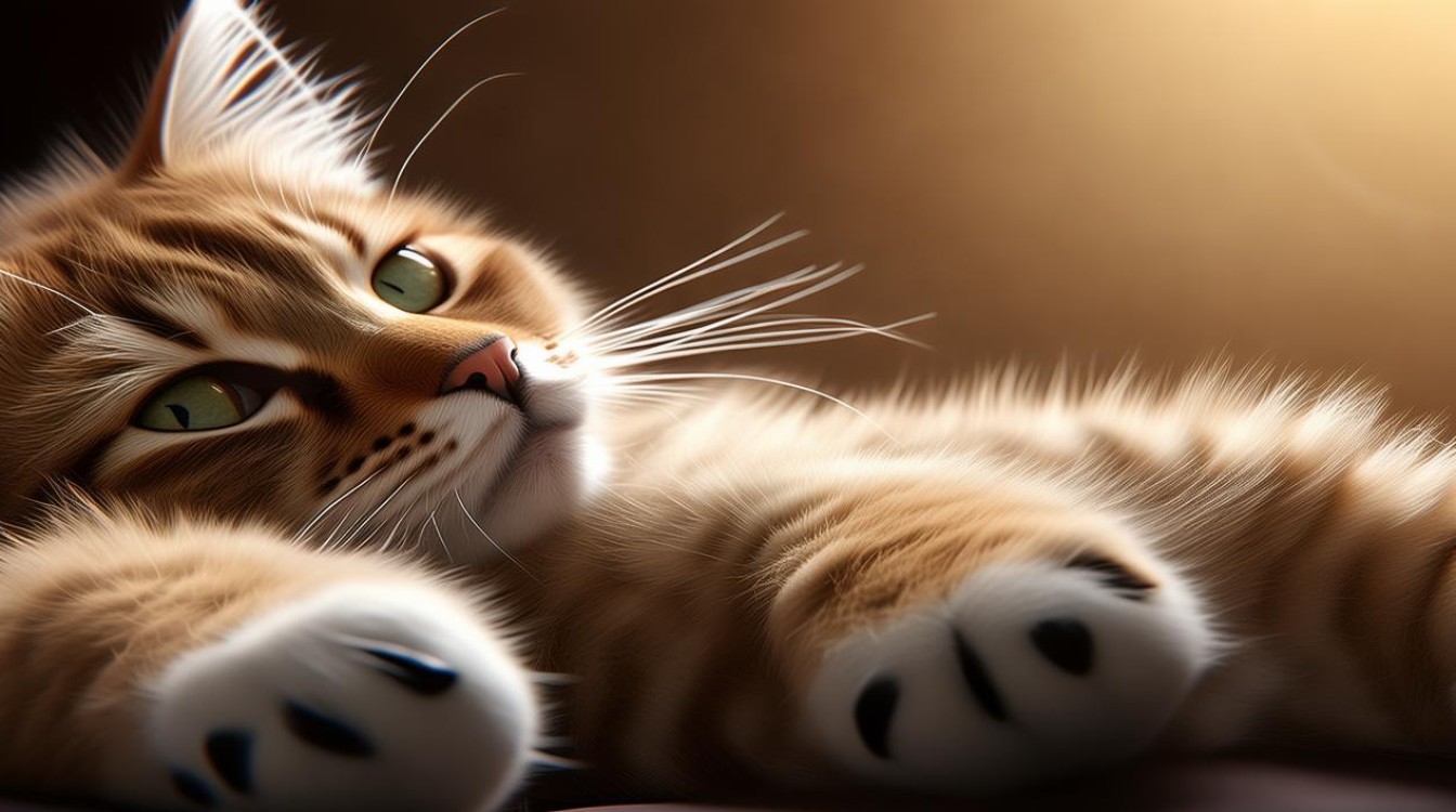 猫咪前爪腋下温度