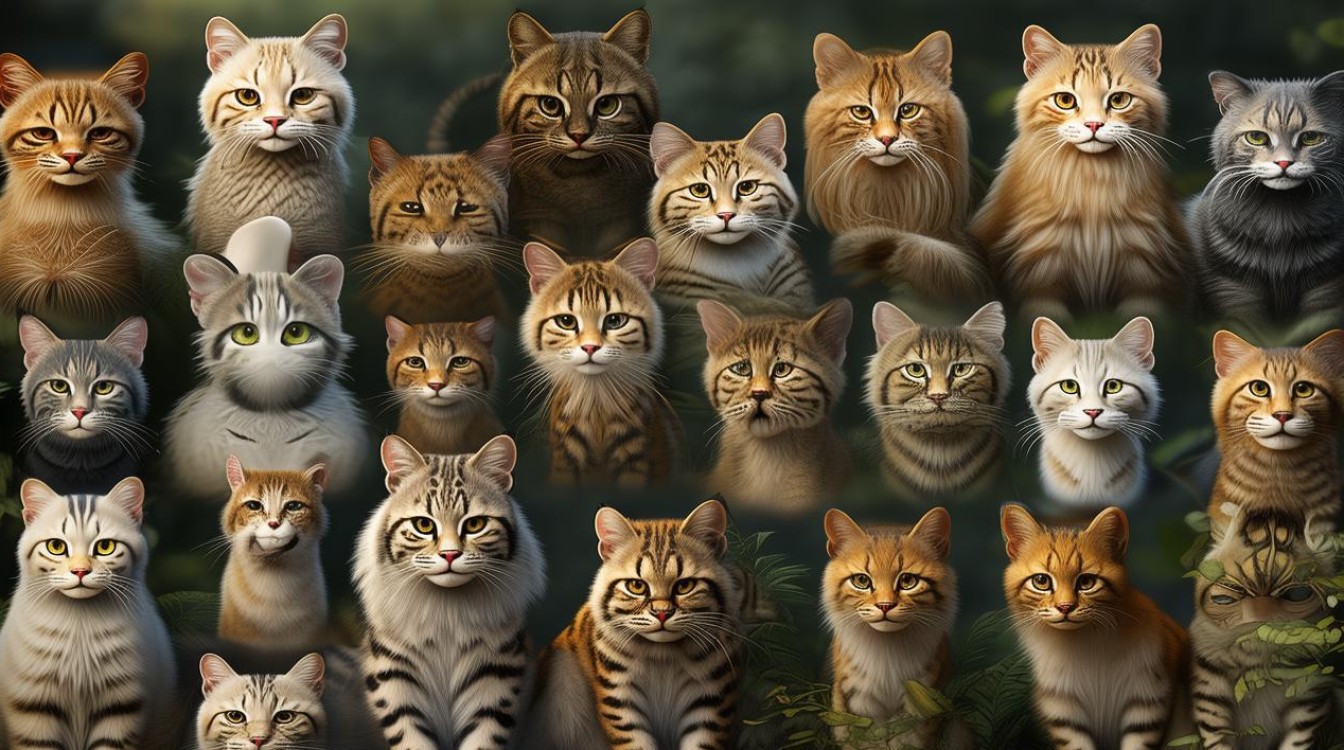 野生猫咪品种大全
