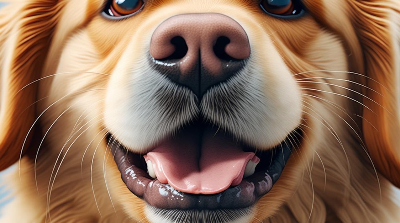 狗狗口中有粘液