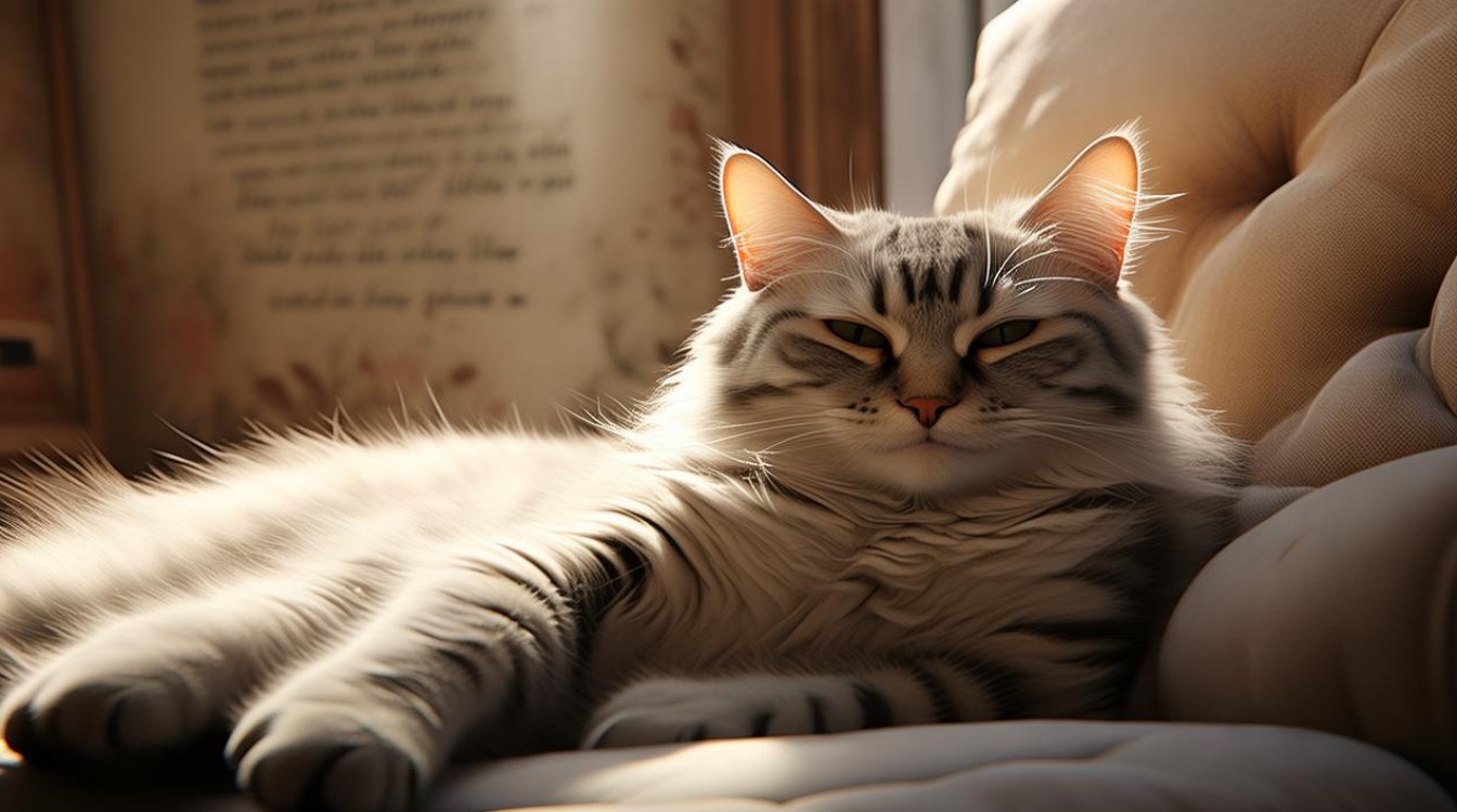 猫咪舒适的表现