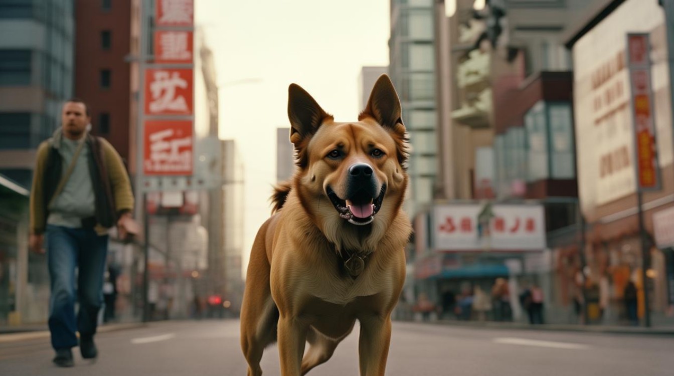 遛狗狗会猛