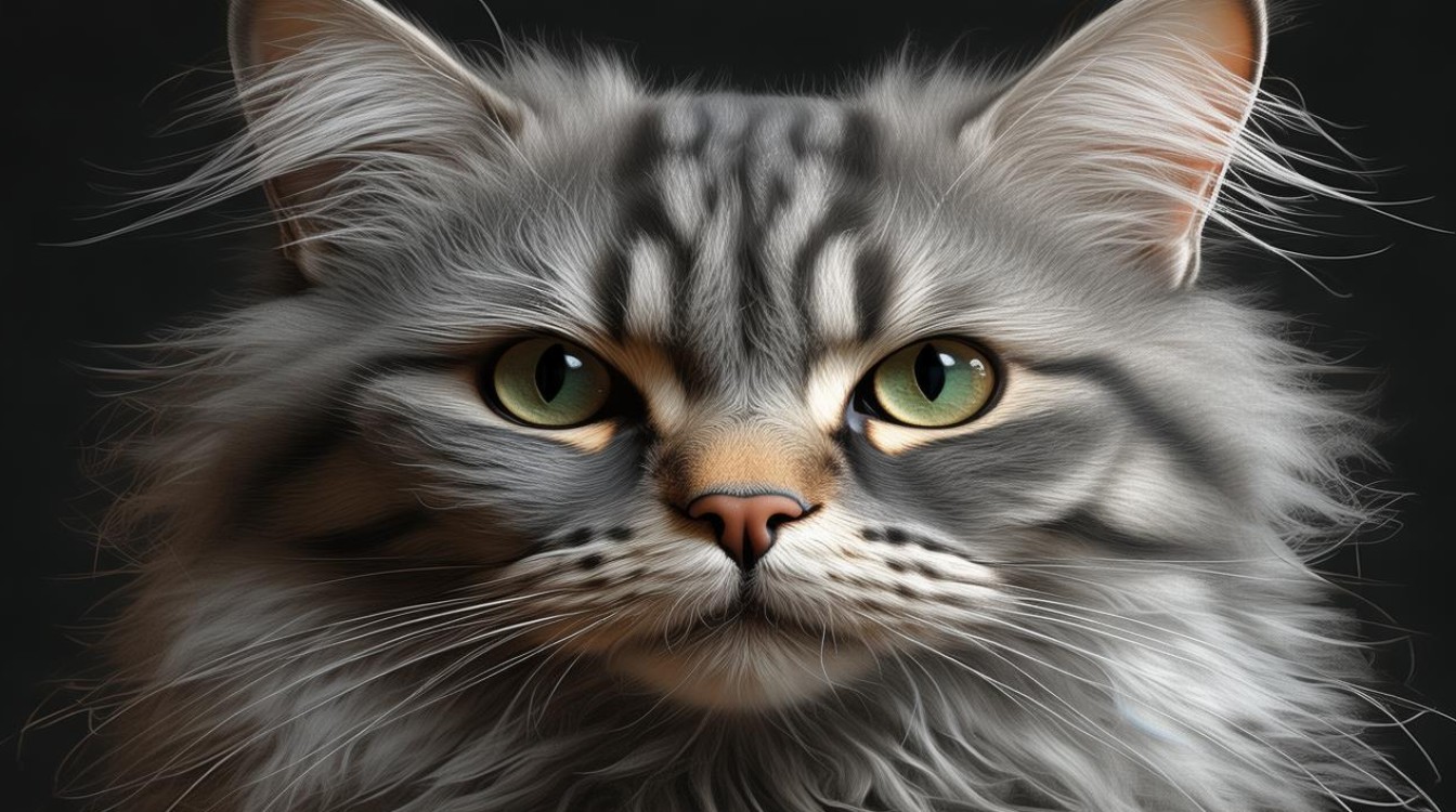 猫咪衰老外表