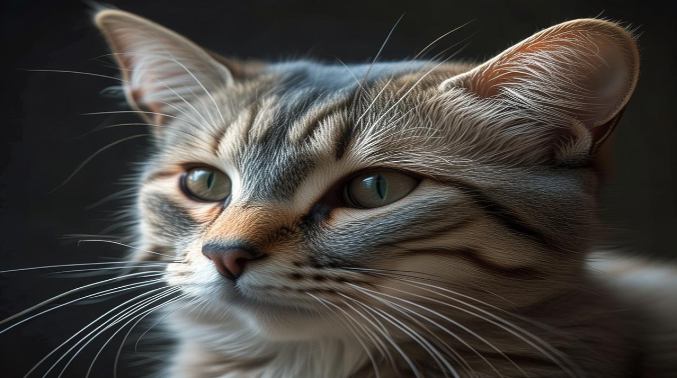 猫咪衰老外表