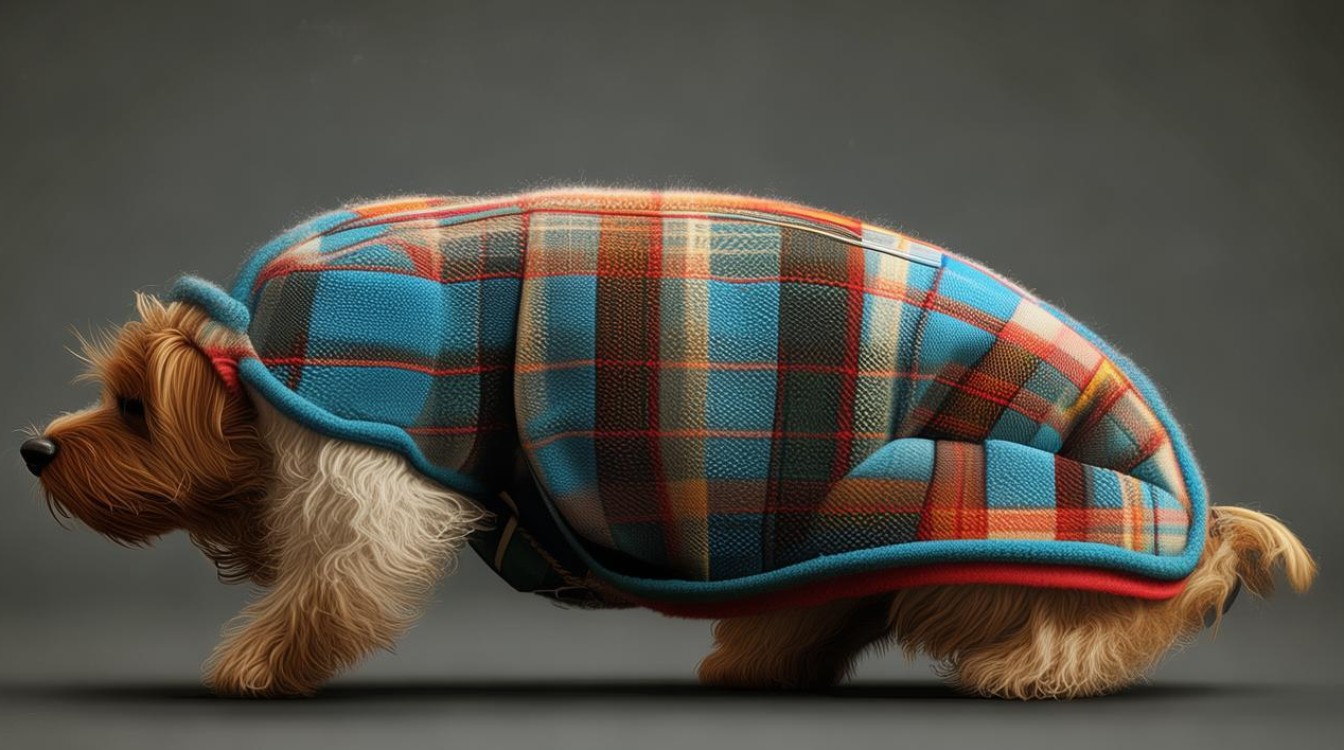 自制狗狗冬季衣服