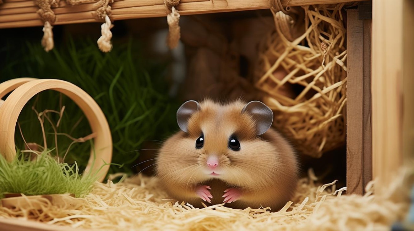 小仓鼠生活在那里