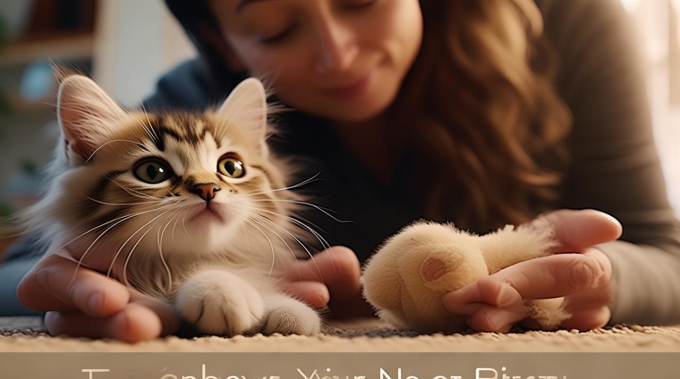 教猫咪不咬人