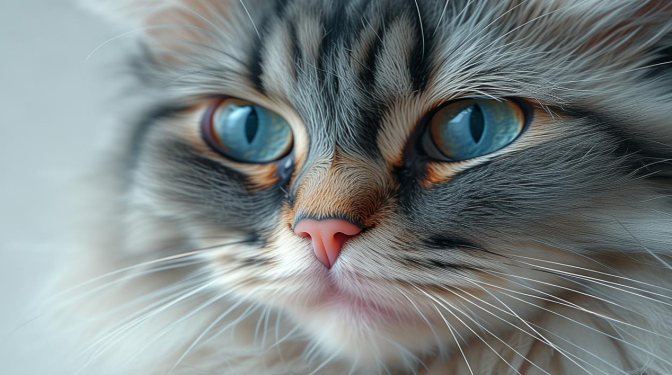 猫咪鼻子颜色浅