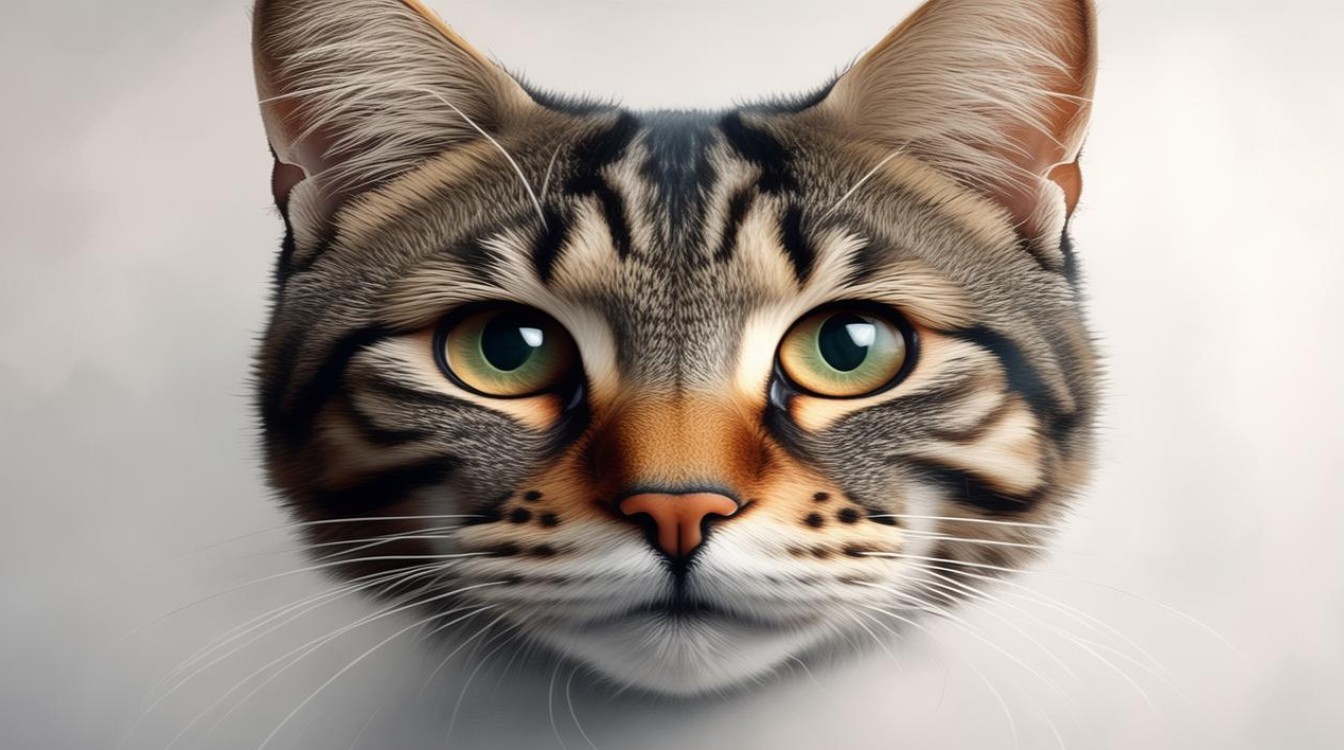 猫咪脸部脱毛结痂